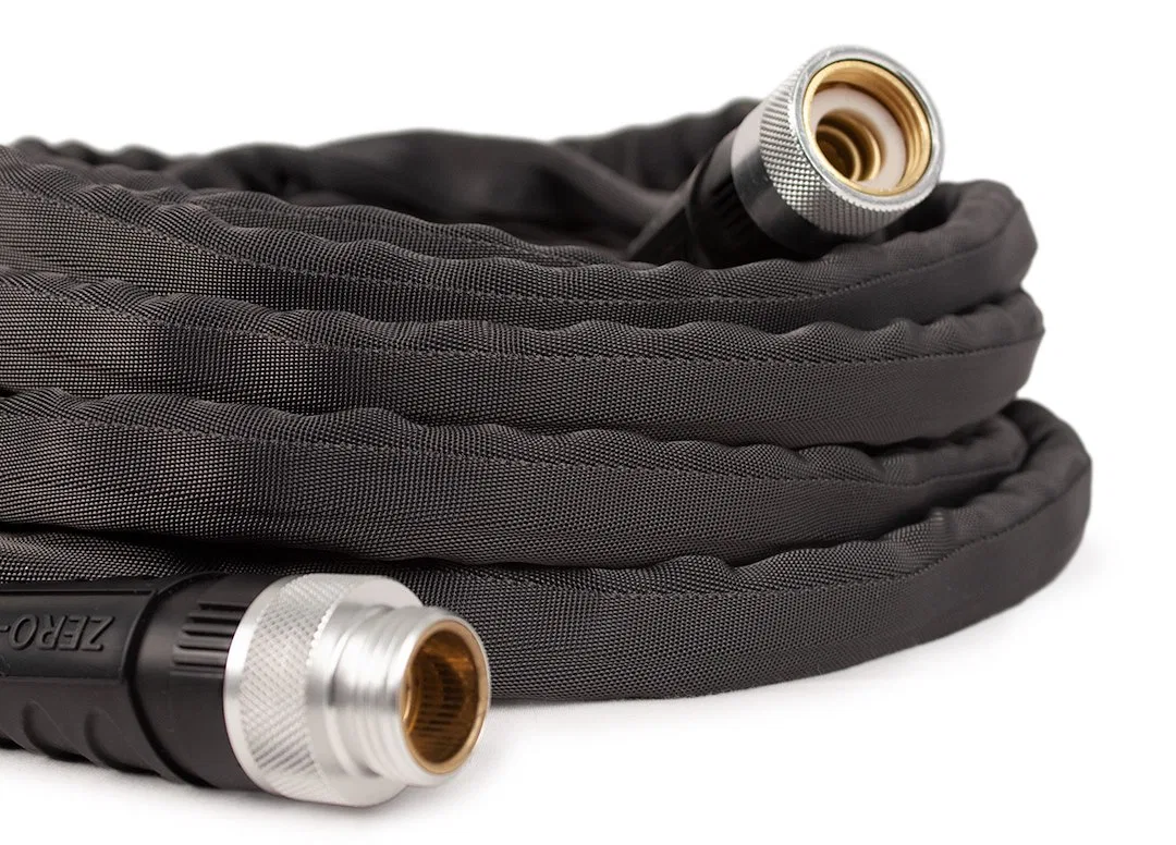 4001-25 – TEKNOR APEX Garden Hose, Non-Expandable 5/8 Inch Diameter 25 Foot Length Without Sprayer Gray Woven Fiber J...